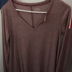 V neck sweater